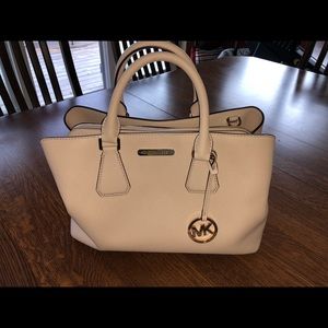 Michael Kors Camille Large Satchel Ballet Pink